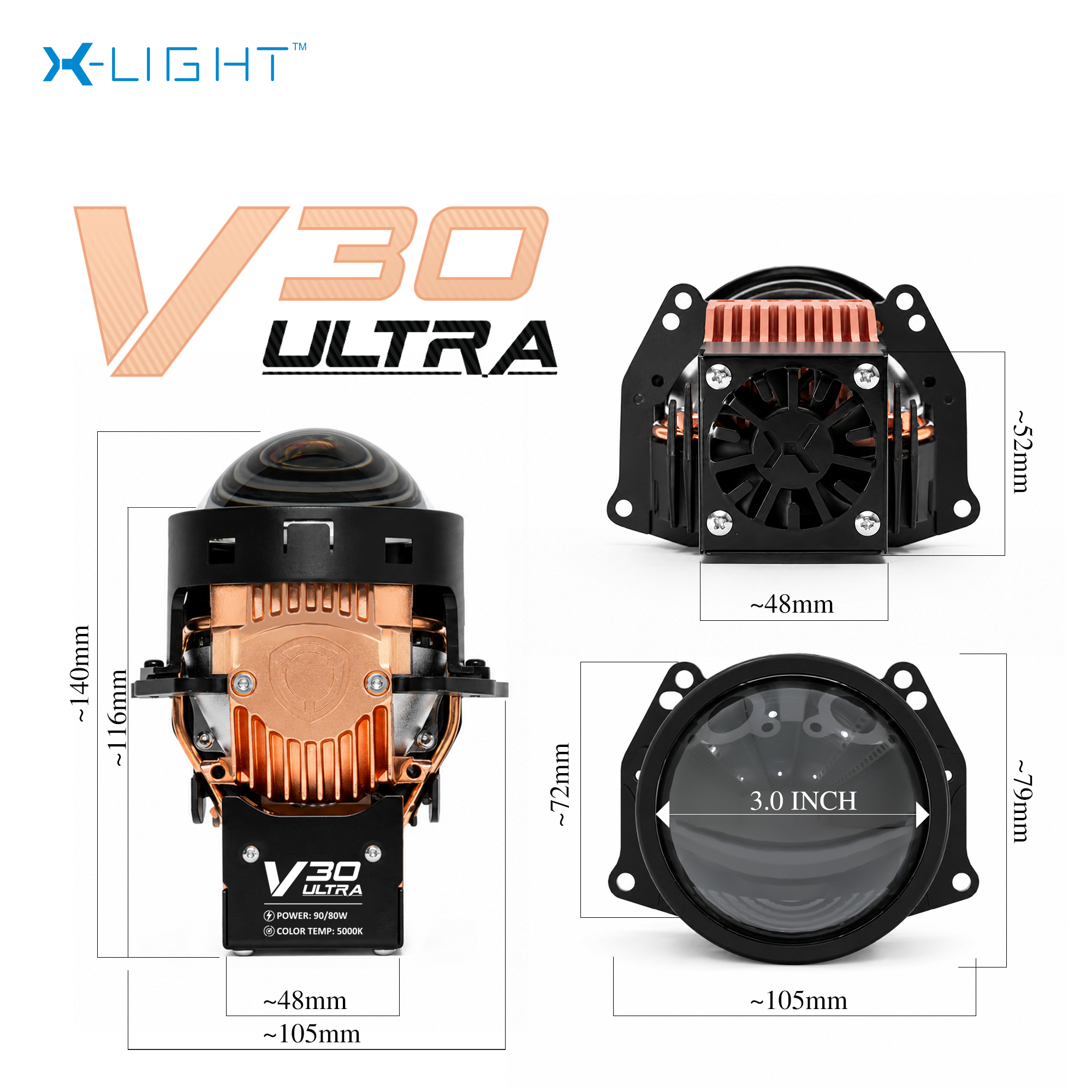 Bi LED X-Light V30 Ultra 2026